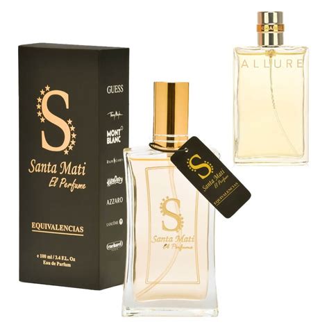 equivalencia allure chanel mujer